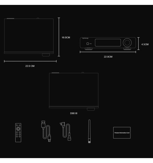 Topping D90 III Sabre przetwornik cyfrowo-analogowy DAC HiFi | WYSYŁKA 24h