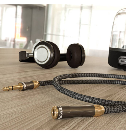 Ricable Magnus Jack 6.3 Extension Cable - Kabel przedłużacz 6,3mm Jack Stereo M/F