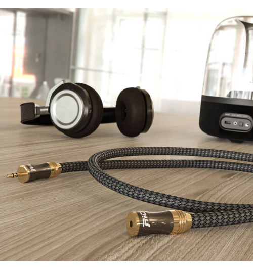 Ricable Magnus Jack 3.5 Extension Cable - Kabel przedłużacz 3,5mm Jack Stereo M/F