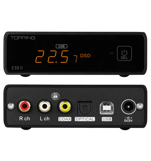 Topping E30 II Lite - Przetwornik cyfrowo-analogowy DAC