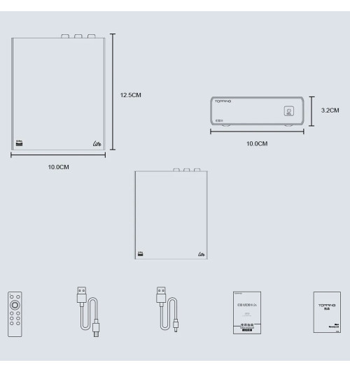 Topping E30 II Lite przetwornik cyfrowo-analogowy DAC | WYSYŁKA 24h