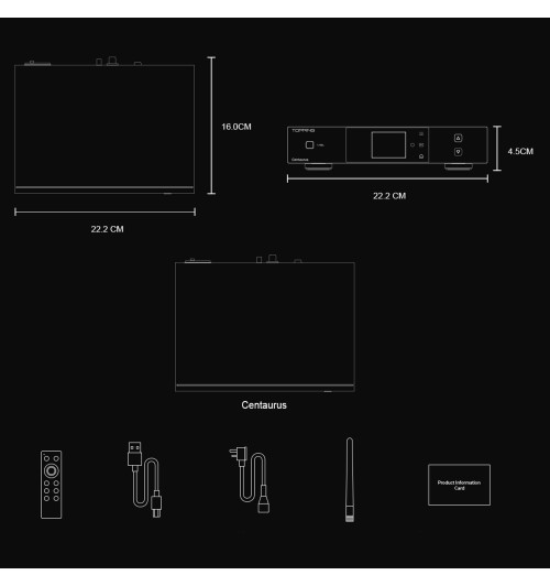 Topping Centaurus zbalansowany przetwornik cyfrowo-analogowy R2R DAC z Bluetooth 5.1 | WYSYŁKA 24h