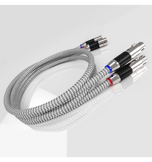 Ricable Invictus XLR Reference - Para zbalansowanych kabli interkonekt audio XLR - XLR