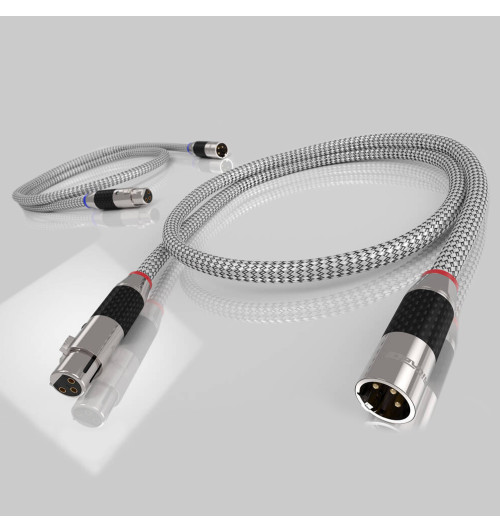 Ricable Invictus XLR Reference - Para zbalansowanych kabli interkonekt audio XLR - XLR