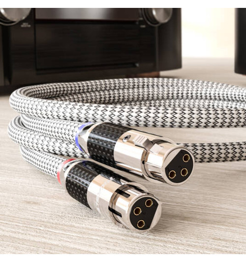 Ricable Invictus XLR Reference - Para zbalansowanych kabli interkonekt audio XLR - XLR