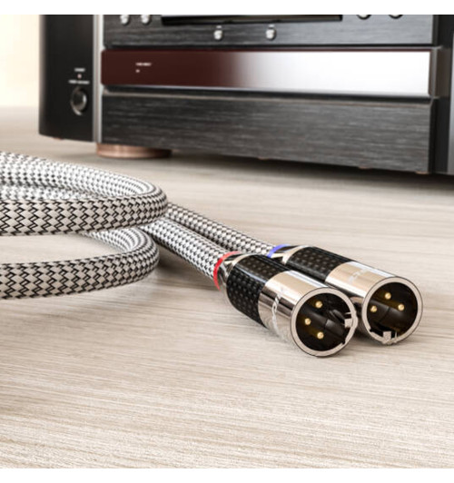 Ricable Invictus XLR Reference - Para zbalansowanych kabli interkonekt audio XLR - XLR