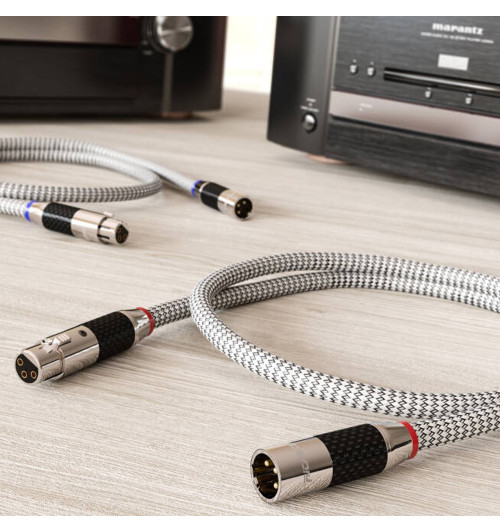 Ricable Invictus XLR Reference - Para zbalansowanych kabli interkonekt audio XLR - XLR