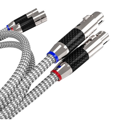 Ricable Invictus XLR Reference - Para zbalansowanych kabli interkonekt audio XLR - XLR