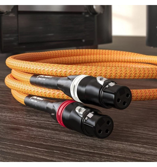 Ricable Dedalus XLR - Para zbalansowanych kabli interkonekt audio XLR - XLR