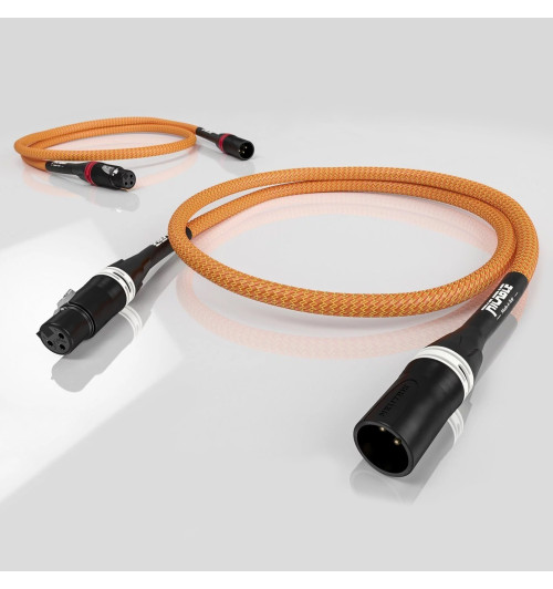 Ricable Dedalus XLR - Para zbalansowanych kabli interkonekt audio XLR - XLR