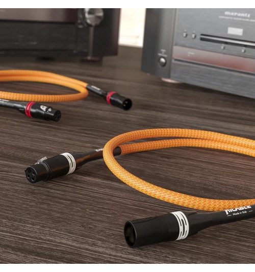 Ricable Dedalus XLR - Para zbalansowanych kabli interkonekt audio XLR - XLR