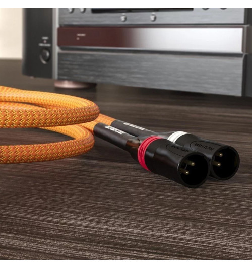 Ricable Dedalus XLR - Para zbalansowanych kabli interkonekt audio XLR - XLR