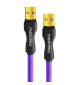 Melodika MDUAA Purple - Kabel USB 2.0 typu USB A-A