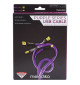 Melodika MDUAA Purple - Kabel USB 2.0 typu USB A-A