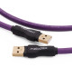 Melodika MDUAA Purple - Kabel USB 2.0 typu USB A-A
