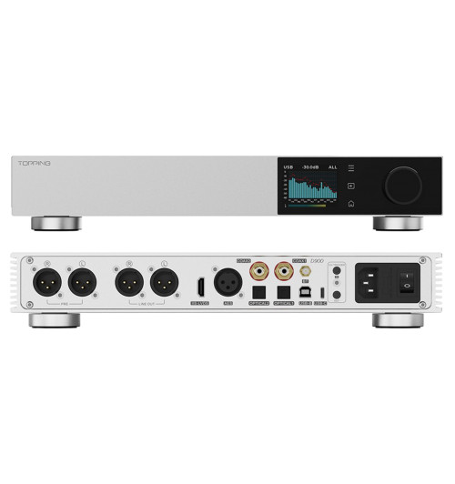 Topping D900 przetwornik cyfrowo-analogowy DAC High-End z Bluetooth 5.1 | WYSYŁKA 24h