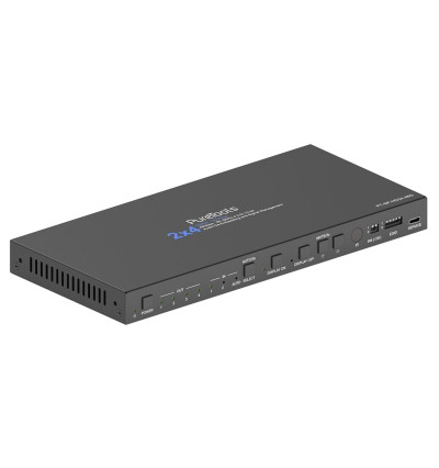 PureLink PureTools PT-SP-HD24-48G - Przełącznik / rozdzielacz 2x4 HDMI 2.1 8K/60Hz 48Gbps ze skalerem i ekstrakcją audio