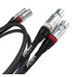 Ricable Magnus XLR - Para zbalansowanych kabli interkonekt audio XLR - XLR