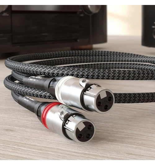 Ricable Magnus XLR - Para zbalansowanych kabli interkonekt audio XLR - XLR