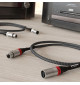 Ricable Magnus XLR - Para zbalansowanych kabli interkonekt audio XLR - XLR