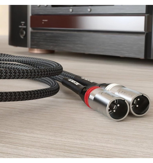 Ricable Magnus XLR - Para zbalansowanych kabli interkonekt audio XLR - XLR