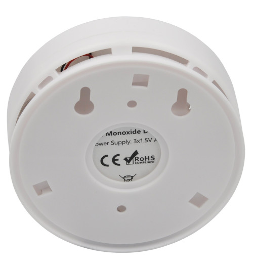 Czujnik czadu tlenku węgla CO z wyświetlaczem LCD - WJ-CO999