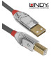 Lindy 36640 Kabel USB 2.0 A-B Cromo Line - 0.5m