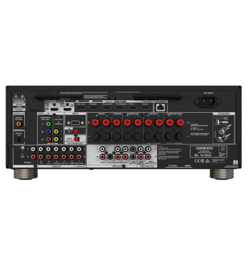 Zestaw kina domowego 5.1: Onkyo TX-RZ30 + Klipsch R-800F + R-60M + R-30C + R-121SW