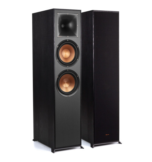 Zestaw kolumn do kina domowego 5.1: Klipsch R-820F + R-41M + R-50C + R-101SW
