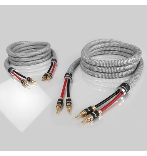 Ricable Invictus Speaker Reference MKII - Komplet konfekcjonowanych kabli głośnikowych