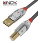 Lindy 36645 Kabel USB 2.0 A-B Cromo Line - 7.5m