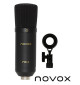 Mikrofon NOVOX NC-1 + uchwyt statyw mikrofonowy
