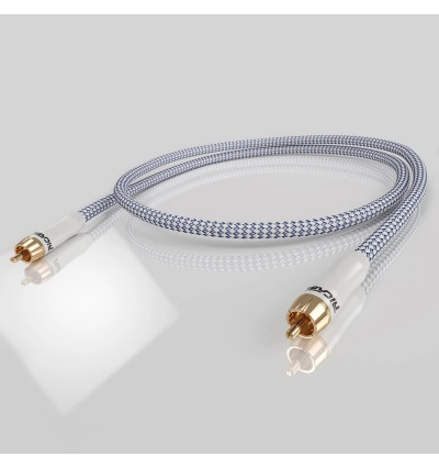 Ricable Primus Coaxial - Kabel cyfrowy koaksjalny interkonekt audio RCA - RCA 75 Ohm