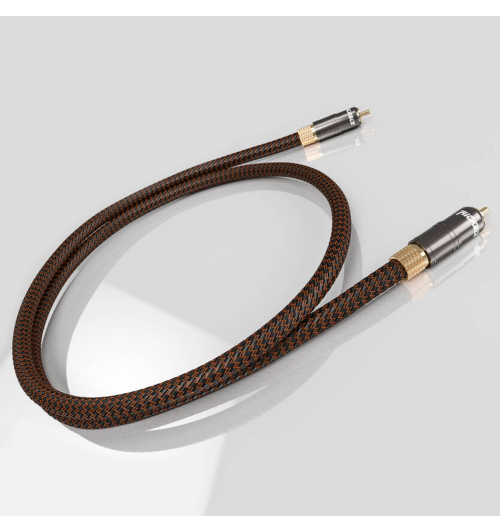 Ricable Magnus Coaxial MKII - Kabel cyfrowy koaksjalny interkonekt audio RCA - RCA 75 Ohm