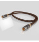 Ricable Magnus Coaxial MKII - Kabel cyfrowy koaksjalny interkonekt audio RCA - RCA 75 Ohm