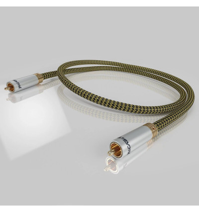 Ricable Dedalus Coaxial - Kabel cyfrowy koaksjalny interkonekt audio RCA - RCA 75 Ohm