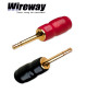 Wtyk głośnikowy typu szpilka Wireway WW420706 - para
