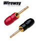 Wtyk głośnikowy typu szpilka Wireway WW420706 - para