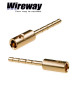 Wtyk głośnikowy typu szpilka Wireway WW420701 - para