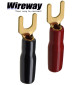 Wtyk widełkowy głośnikowy Wireway WW420703 - para
