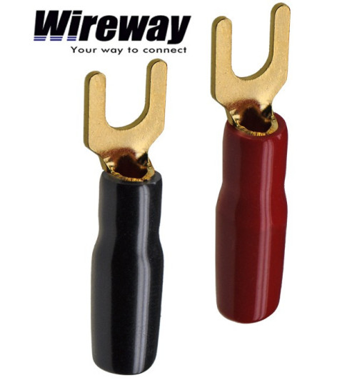 Wtyk widełkowy głośnikowy Wireway WW420703 - para