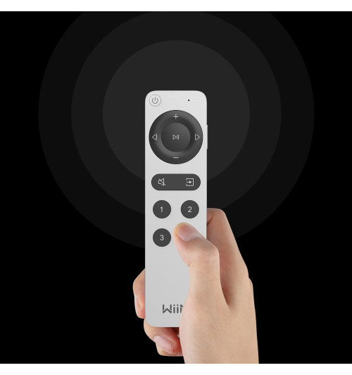 WiiM Voice Remote 2 - Pilot bezprzewodowy do odtwarzaczy sieciowych i wzmacniaczy WiiM