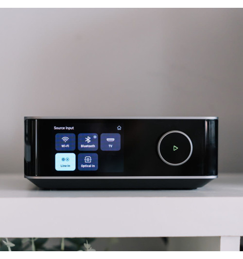 WiiM AMP Ultra - Wzmacniacz zintegrowany stereo z odtwarzaczem sieciowym