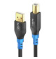 PureLink FI-U200-003 FlexInstall - Kabel USB 2.0 USB-A do USB-B 2A/5V/10W 480 Mbps 0,3m