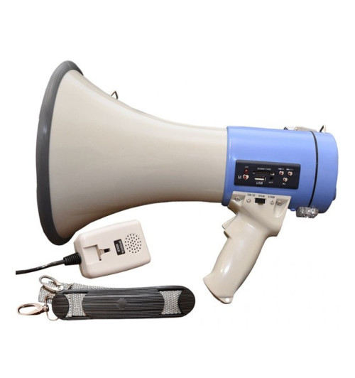 Tonsil TE 23/20M - Megafon z syreną USB AUX MP3