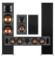 Zestaw kolumn do kina domowego 5.0: Klipsch R-820F + R-41M + R-34C