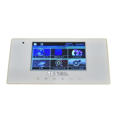 Tonsil WS-40 - Odtwarzacz ścienny 4 x 20W, USB, SD, FM, Bluetooth