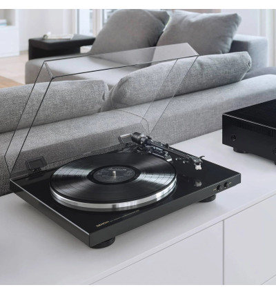 Denon DP-300F - Gramofon automatyczny z przedwzmacniaczem i wkładką MM