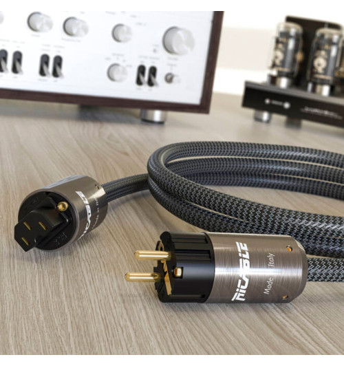 Ricable Magnus Power MKII - Kabel zasilający Schuko 16A - IEC 10A