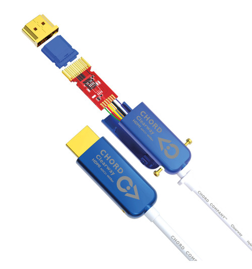 Chord Company Clearway HDMI AOC - Aktywny kabel optyczny HDMI 2.1 8K/60Hz 4K/120Hz 48Gbps